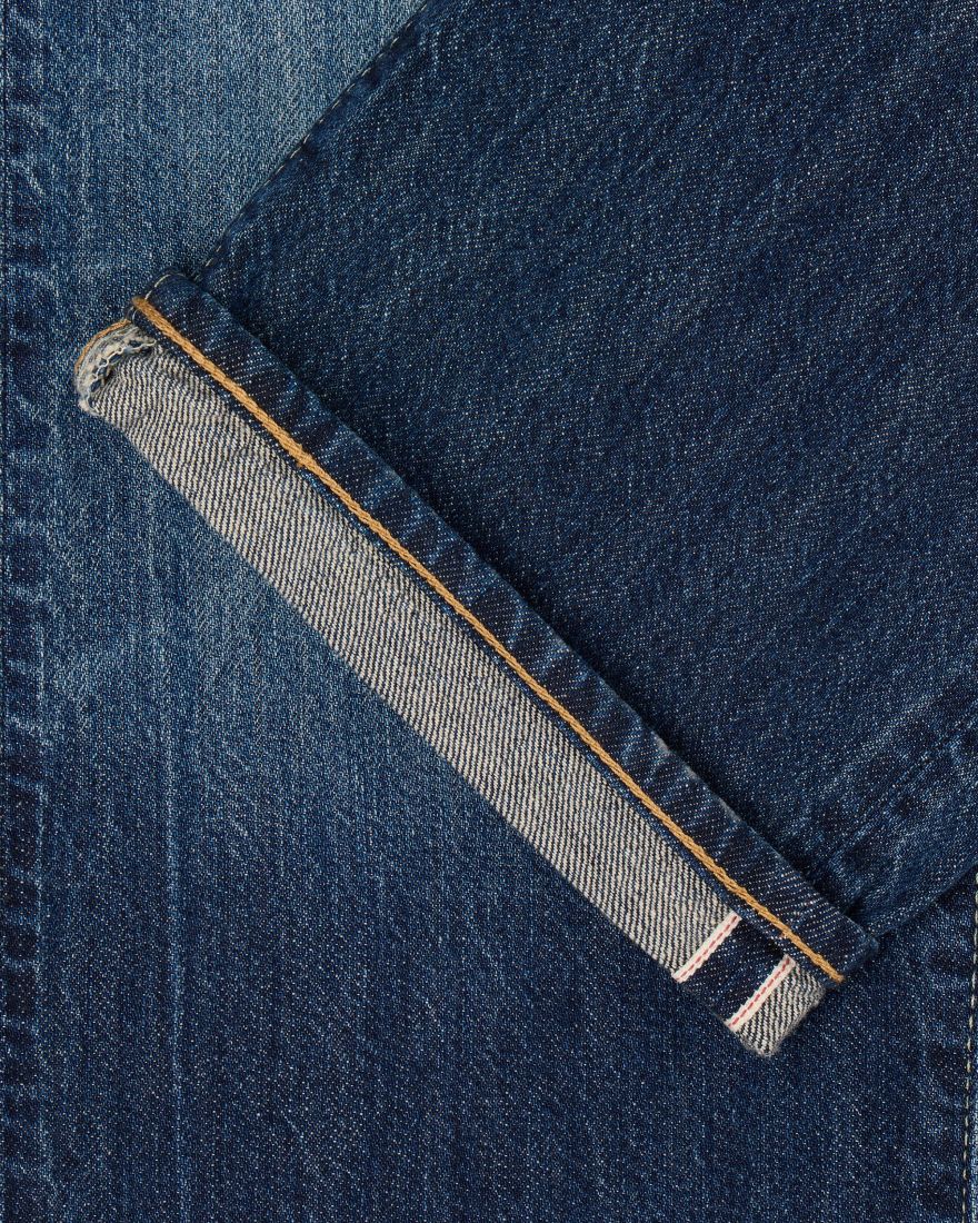 Regular Straight Lightweight (10.5oz) Indigo - Dark Used