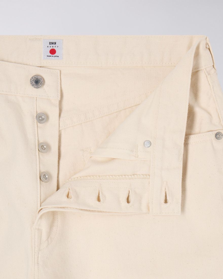 Wide Pant Kurabo Red Selvedge - Natural