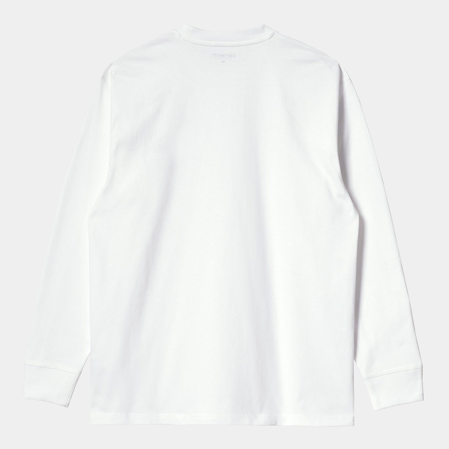 L/S American Script T-Shirt - White