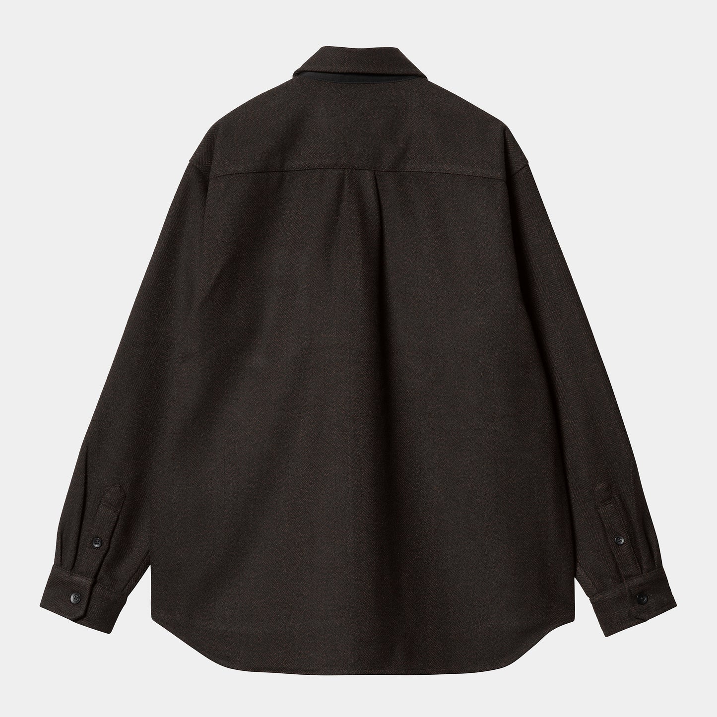 L/S Truman Shirt - Chocolate/Black