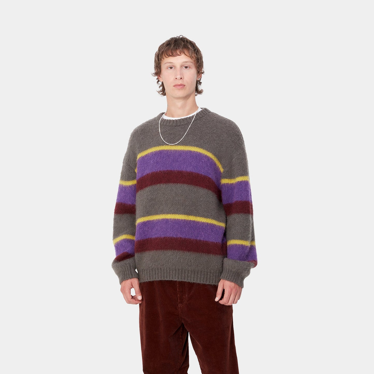 Merton Sweater - Sundling Stripe Aura