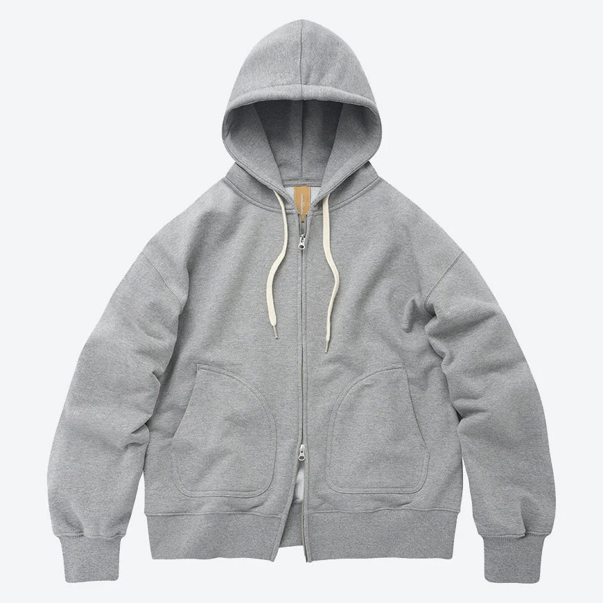 OG Heavyweight Hood Zip Up Parka - Oatmeal