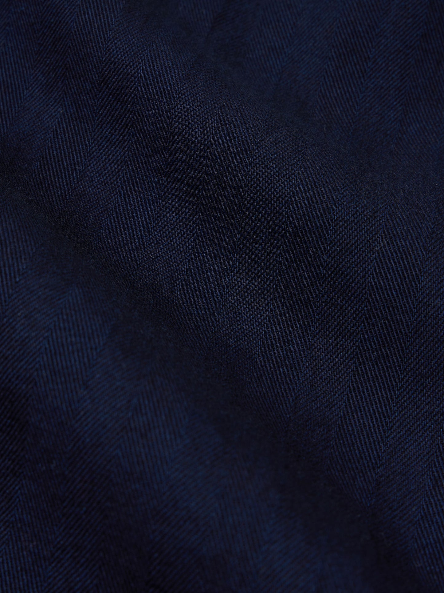 L/S Utility Shirt Herringbone Rec - Indigo