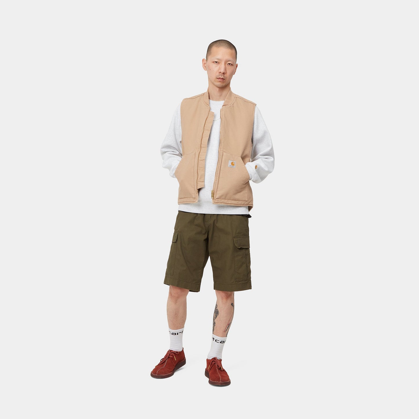 Regular Cargo Short - Cypress Rinsed