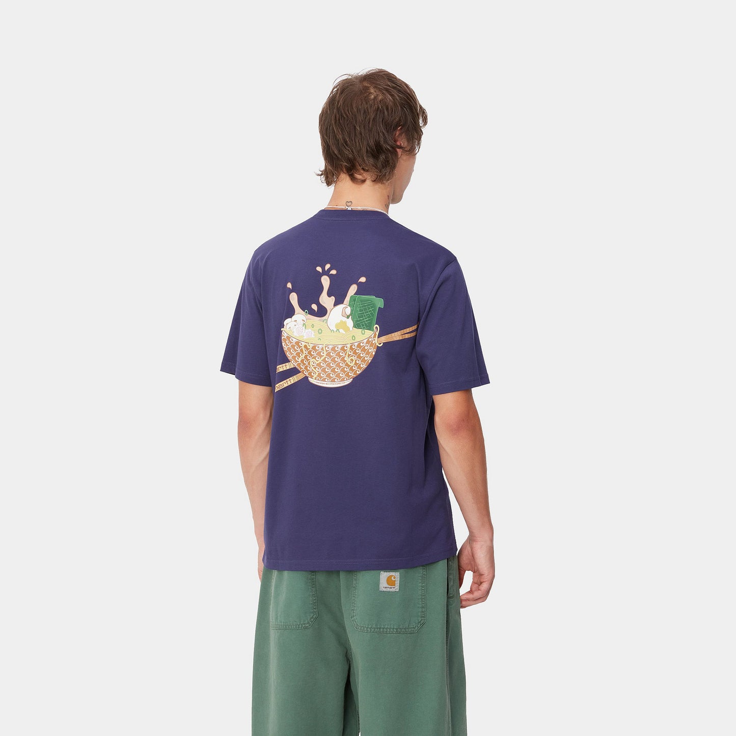 S/S Noodle Soup T-Shirt - Aura