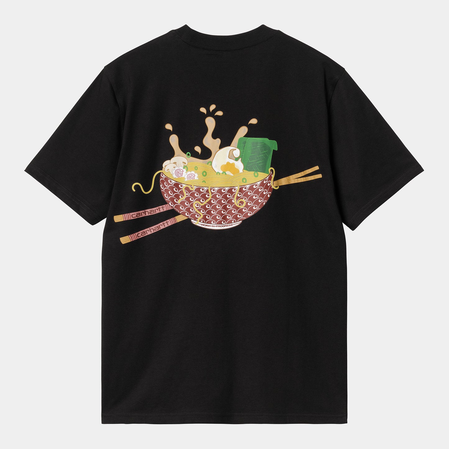 S/S Noodle Soup T-Shirt - Black