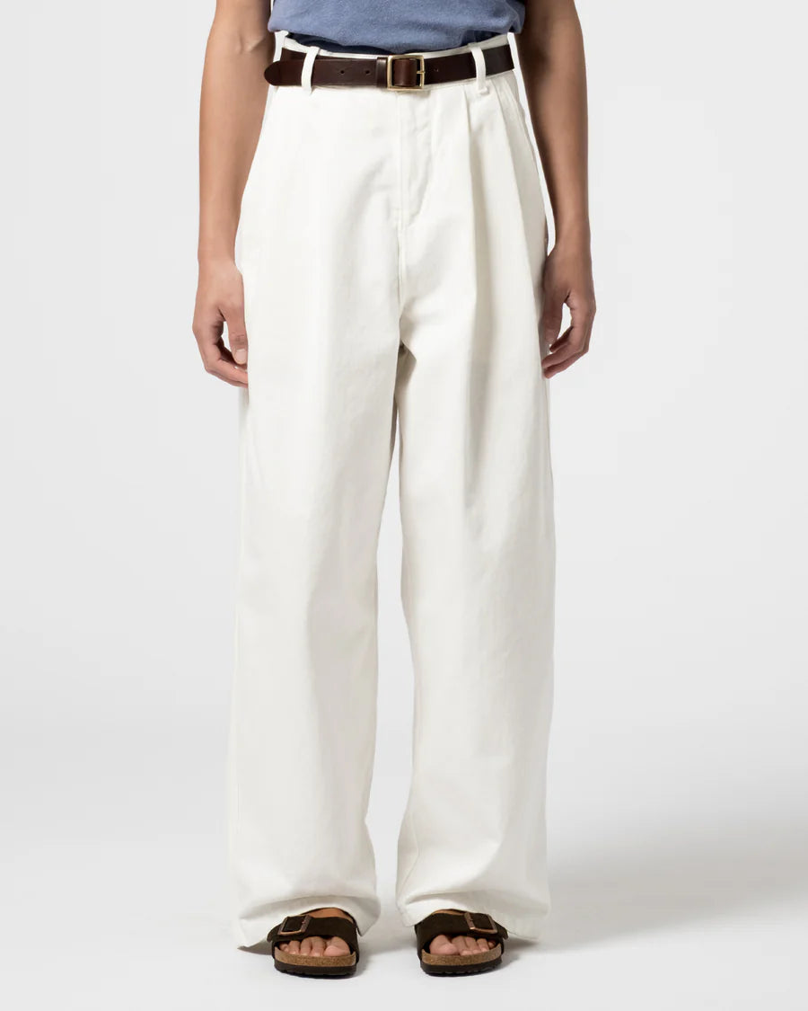 Consul Pants - Denim - White