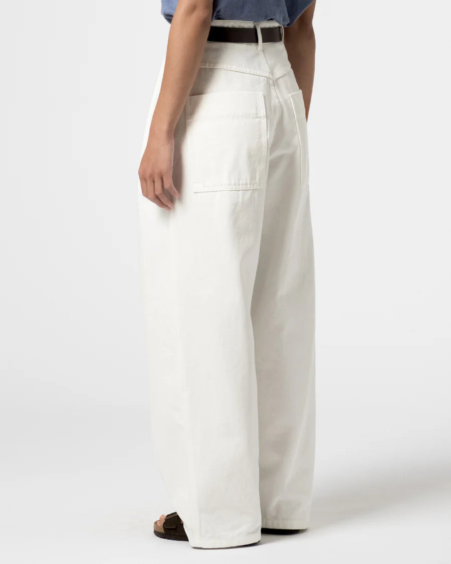 Consul Pants - Denim - White