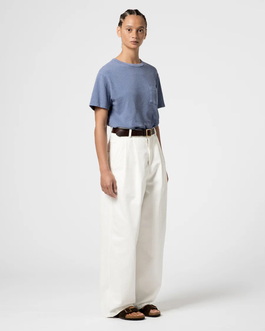 Consul Pants - Denim - White