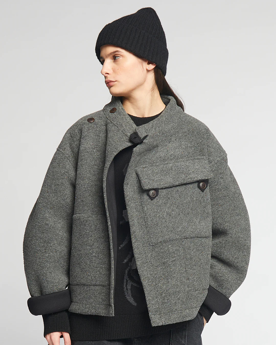 Rider Jacket - Grey/Black