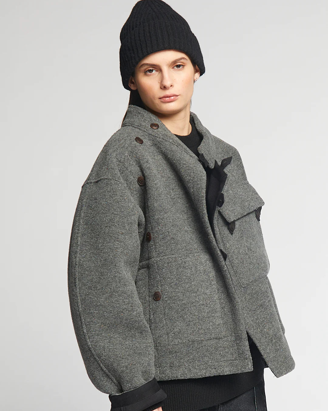 Rider Jacket - Grey/Black