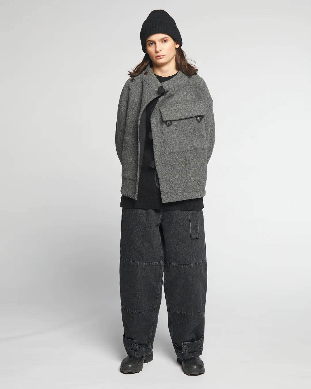 Rider Jacket - Grey/Black