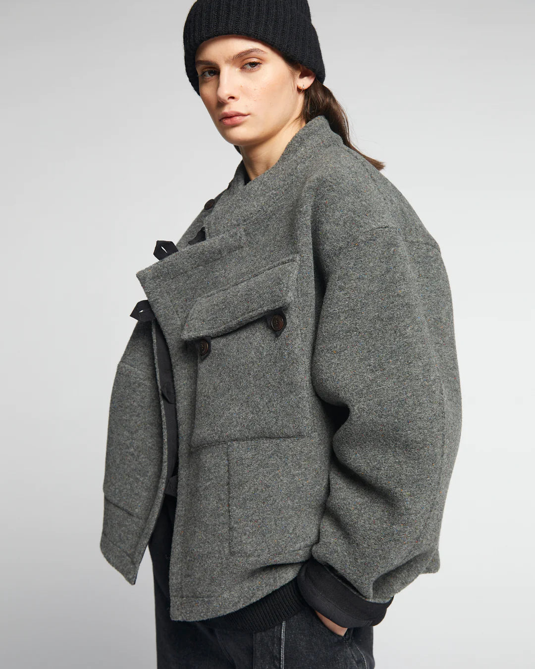 Rider Jacket - Grey/Black