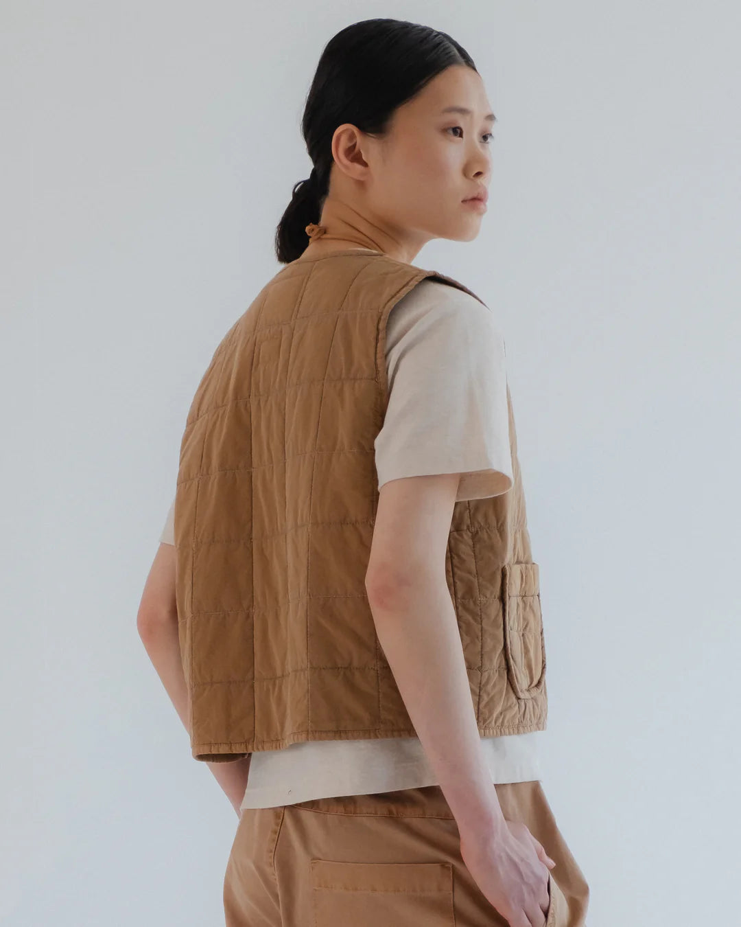 Life Vest - Cotton Quilt - Almond