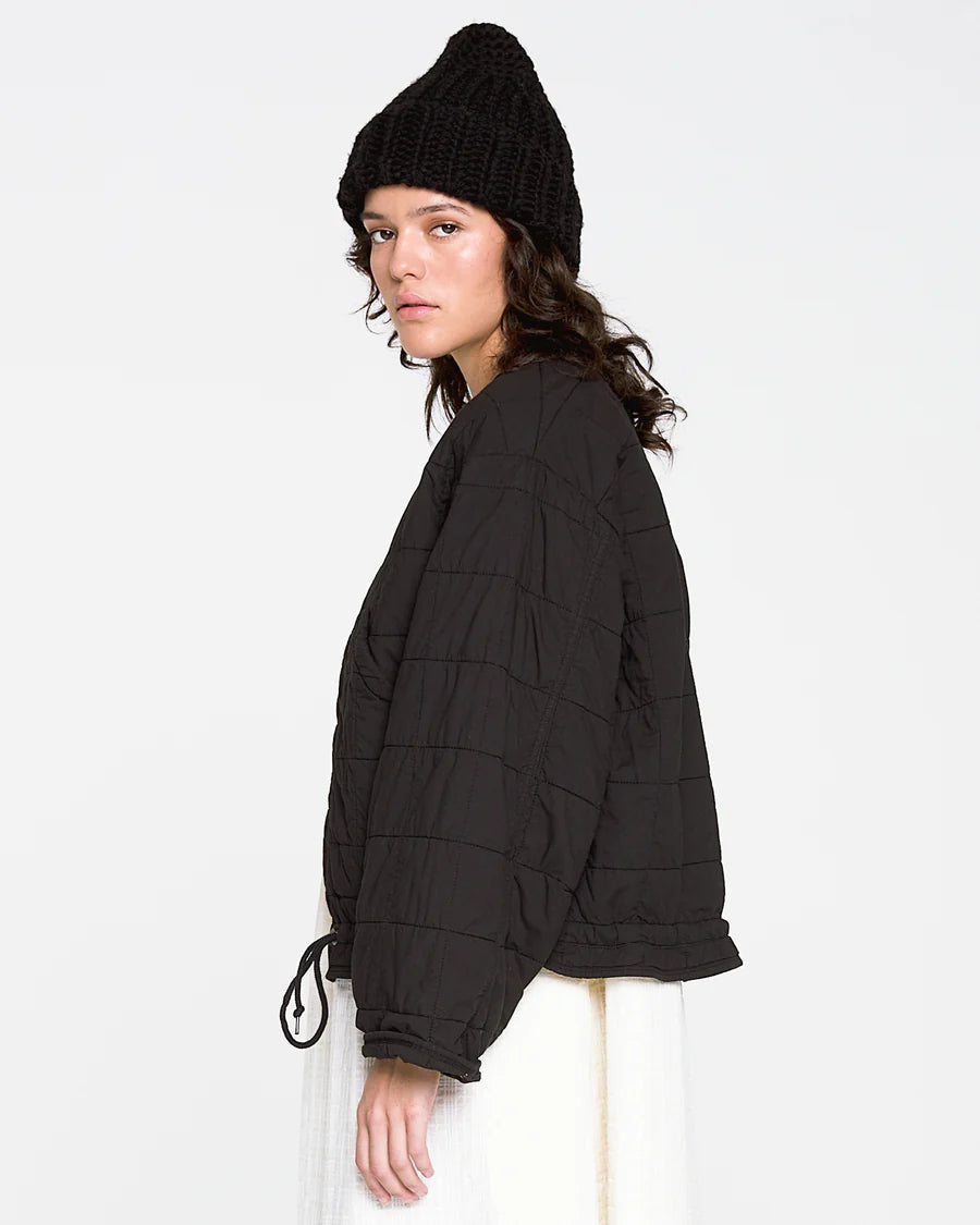 Reactor Jacket Cotton Quilt - Black
