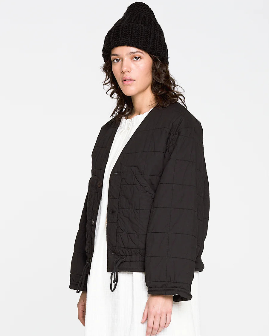 Reactor Jacket Cotton Quilt - Black