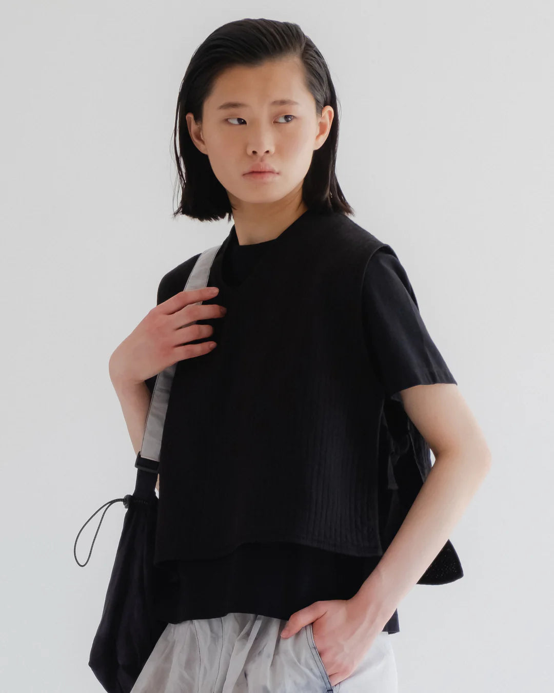 Vee Vest - Armour Cotton - Black