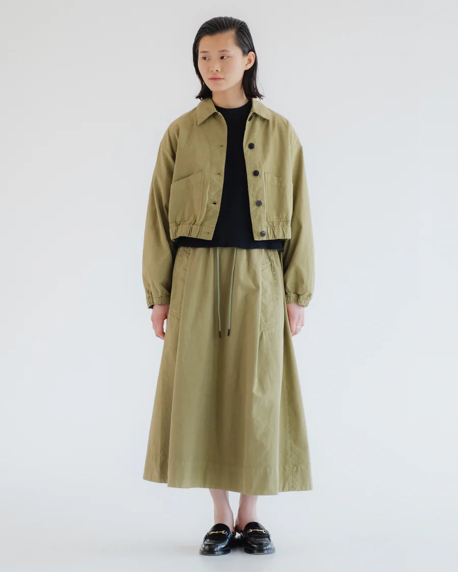 Meadow Skirt - Cotton Linen - Cedar