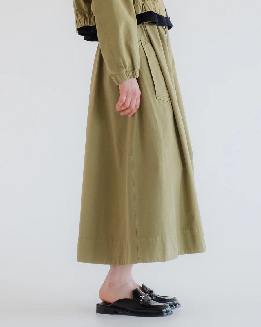 Meadow Skirt - Cotton Linen - Cedar
