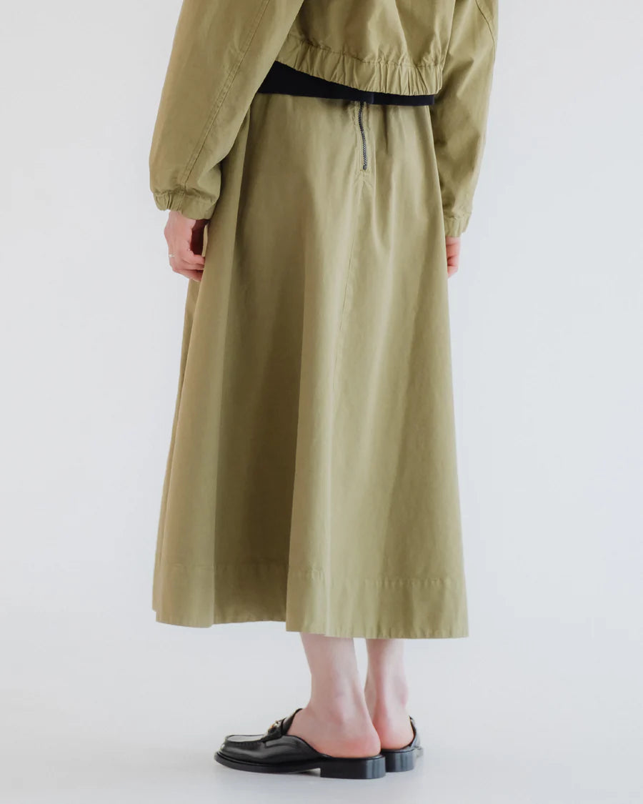 Meadow Skirt - Cotton Linen - Cedar