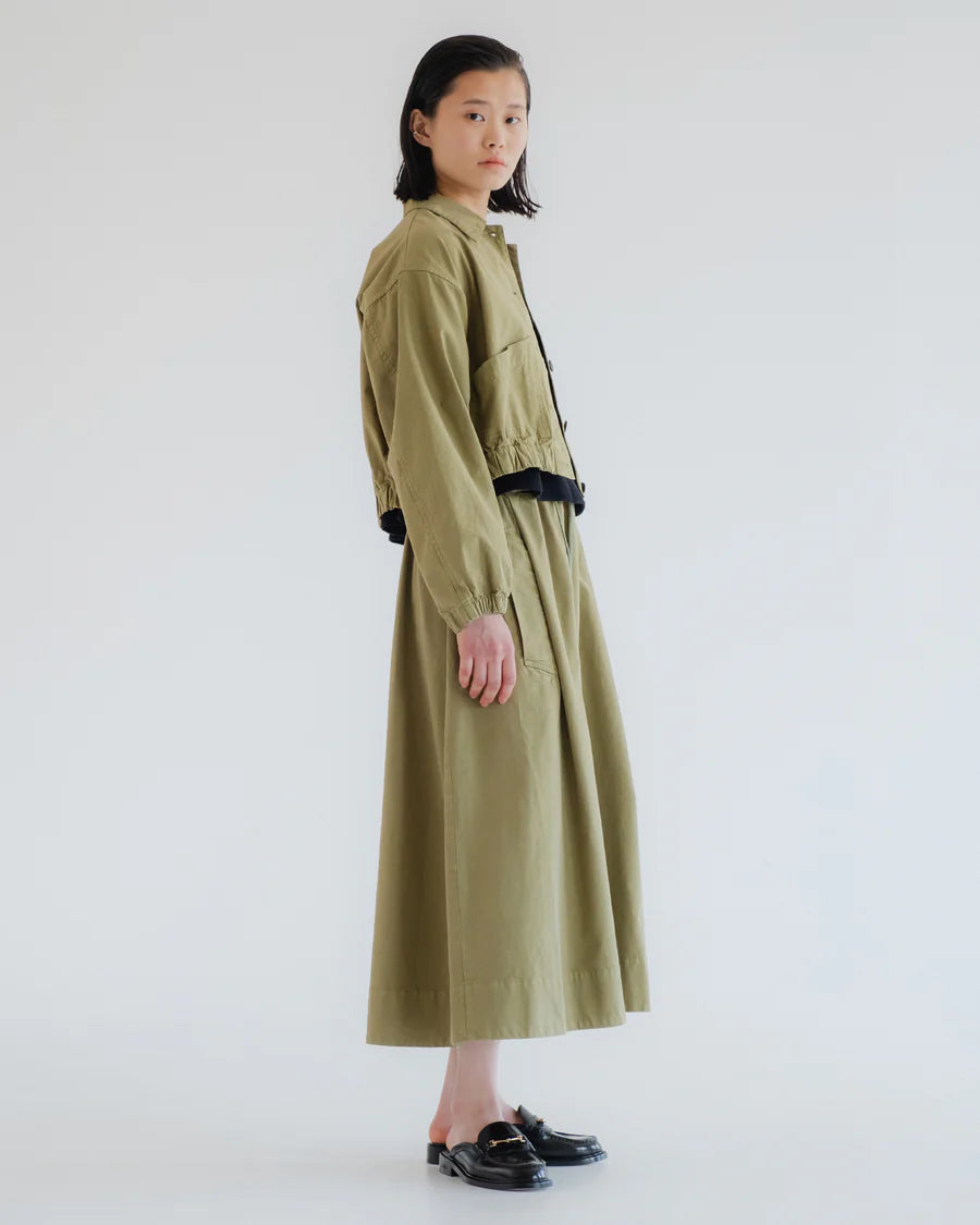 Meadow Skirt - Cotton Linen - Cedar