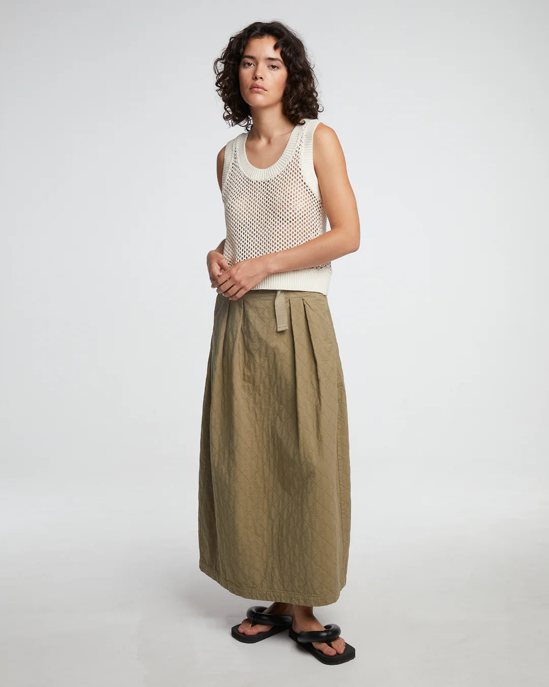 Tulip Skirt - Mighty Cotton - Elmwood