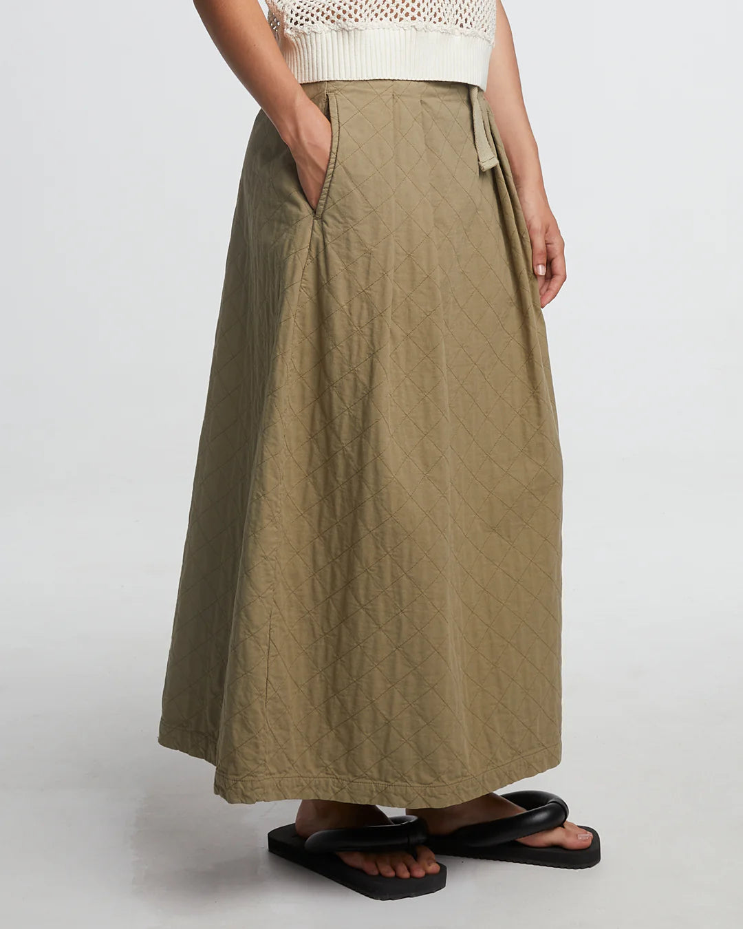 Tulip Skirt - Mighty Cotton - Elmwood