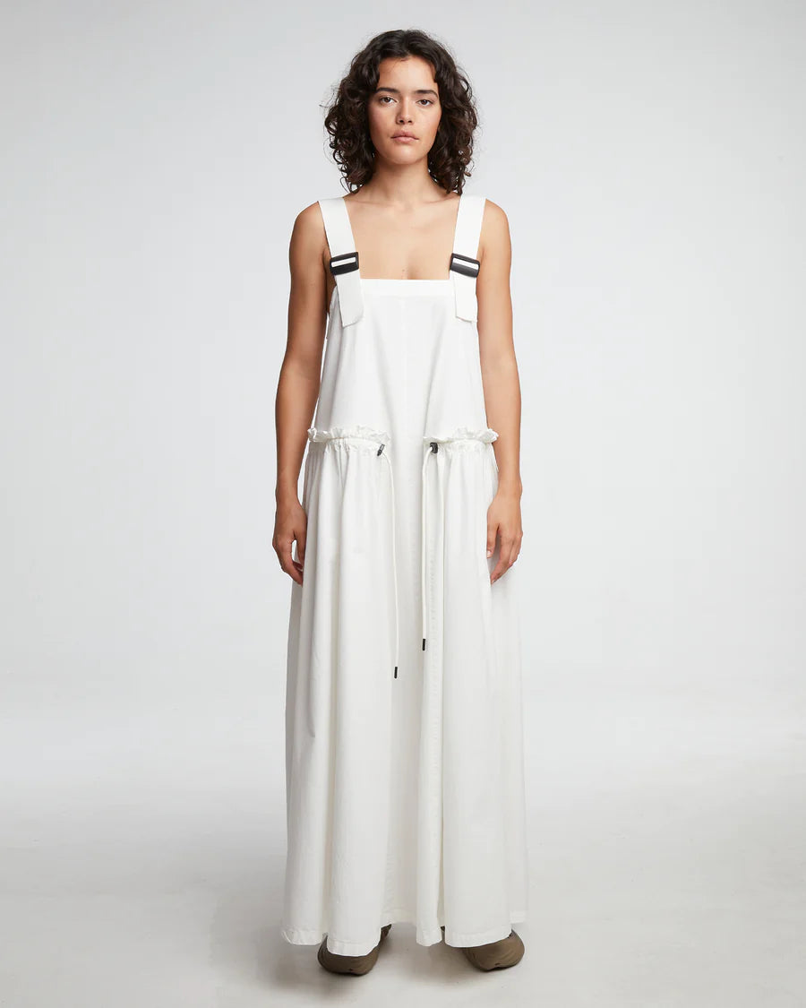 Sun Dress Light Cotton Drill - Milk