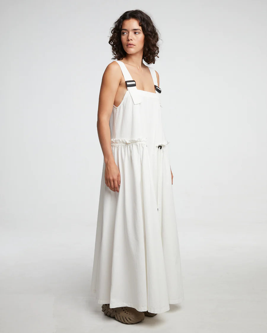 Sun Dress Light Cotton Drill - Milk