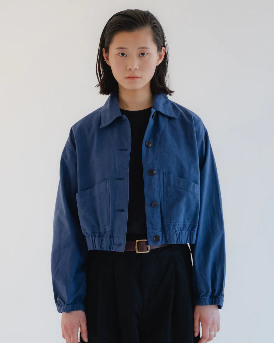 Artisan Shirt - Cotton Linen - Infinity Blue
