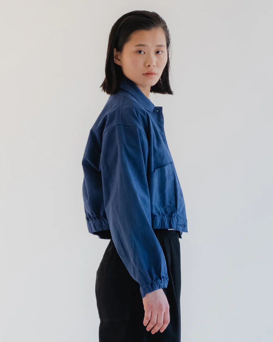 Artisan Shirt - Cotton Linen - Infinity Blue