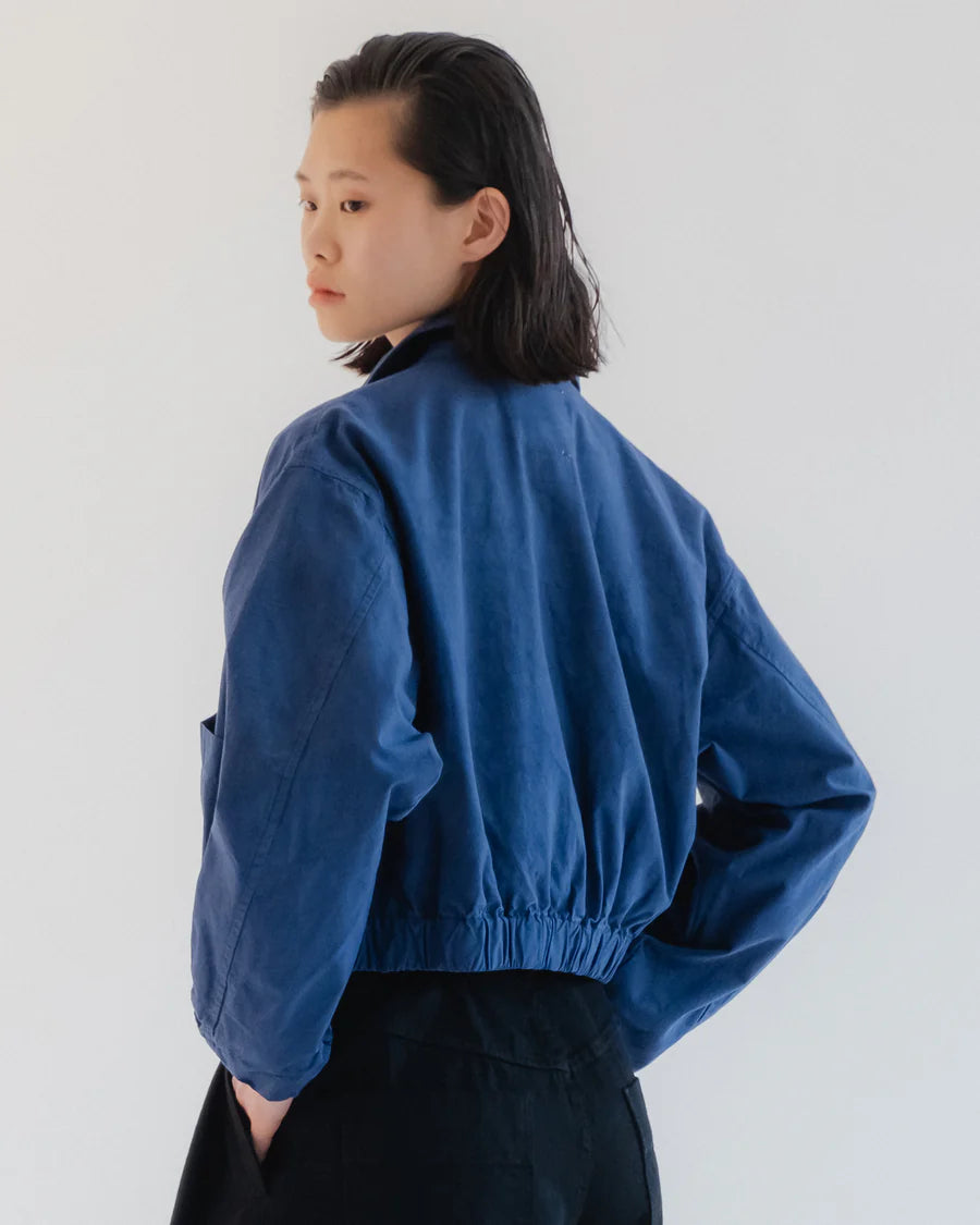 Artisan Shirt - Cotton Linen - Infinity Blue