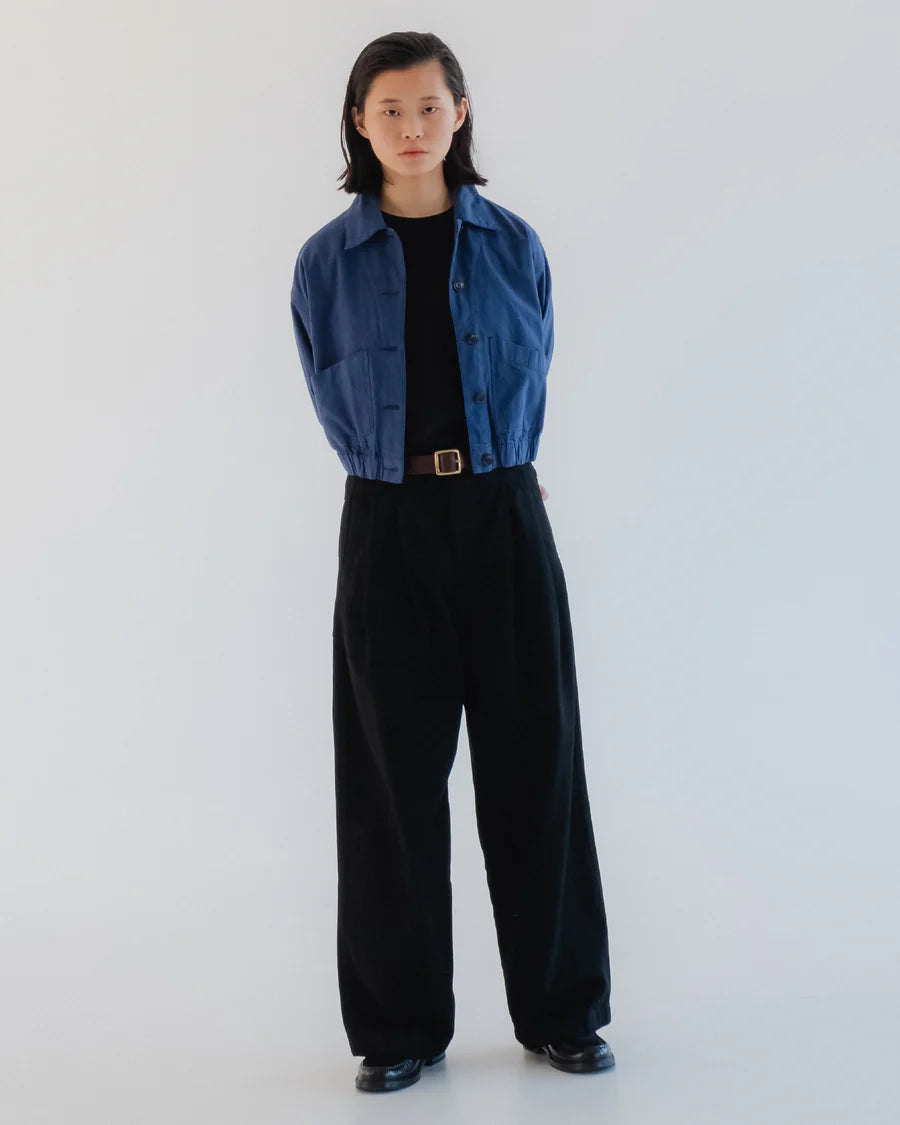Artisan Shirt - Cotton Linen - Infinity Blue