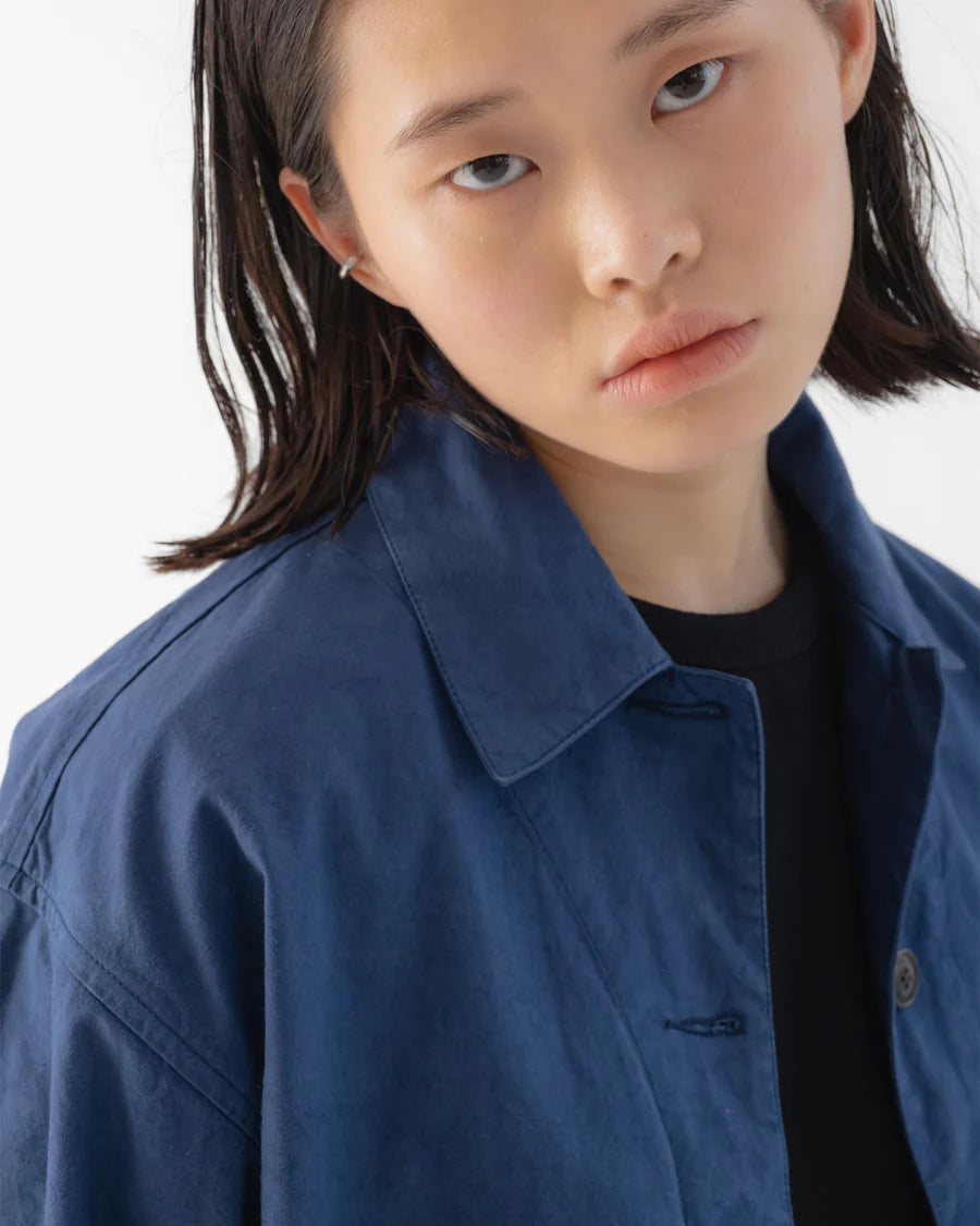 Artisan Shirt - Cotton Linen - Infinity Blue