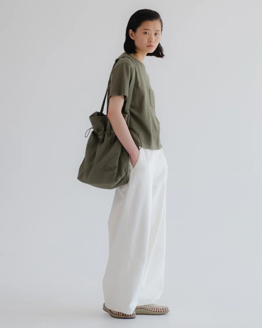 Pocket T - Cotton Hemp - Litchen