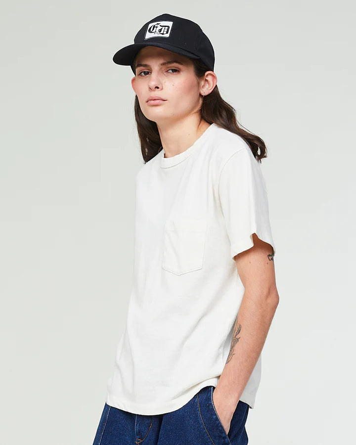 Pocket T - Cotton Hemp - Milk