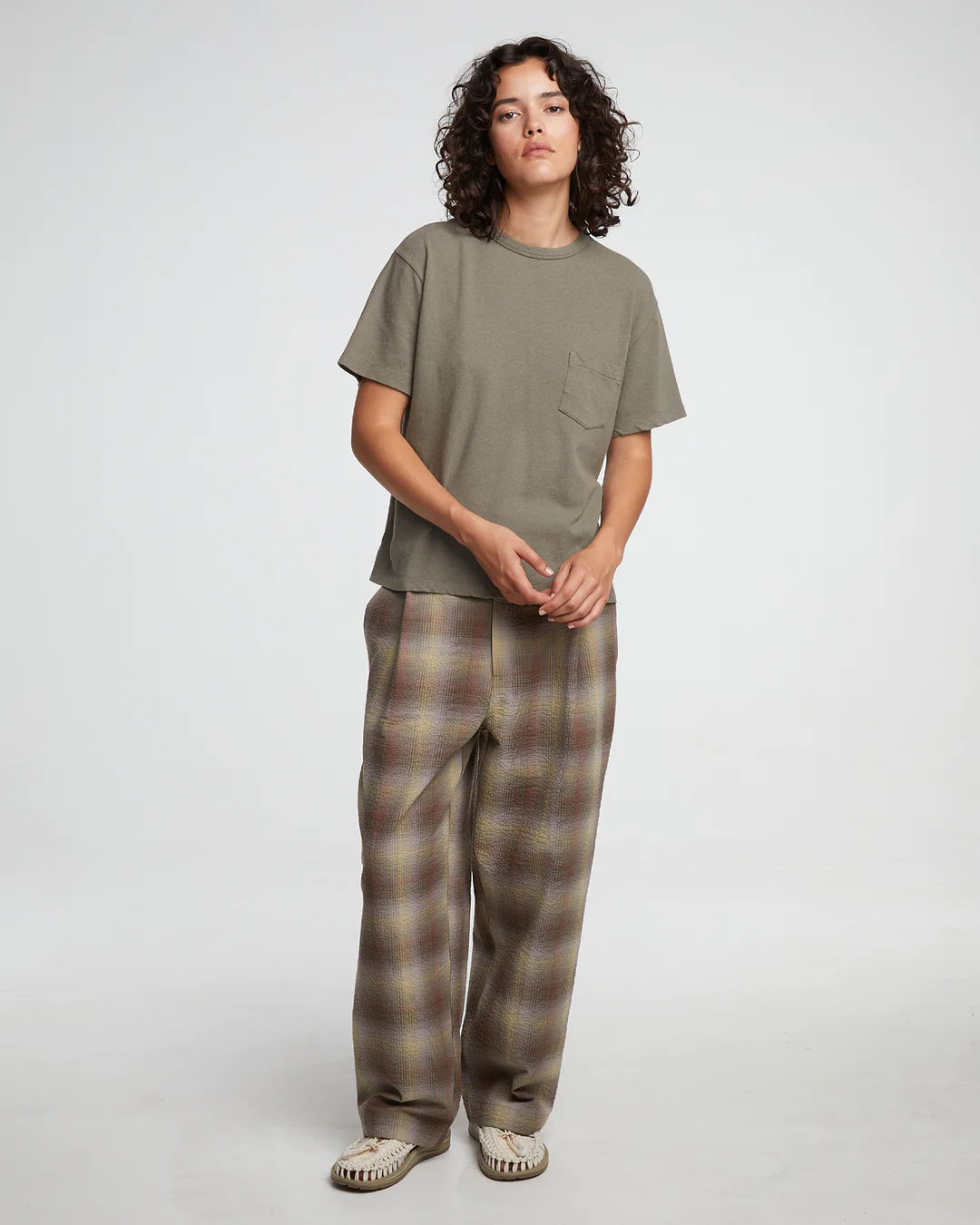 Pocket T - Cotton Hemp - Cobblestone