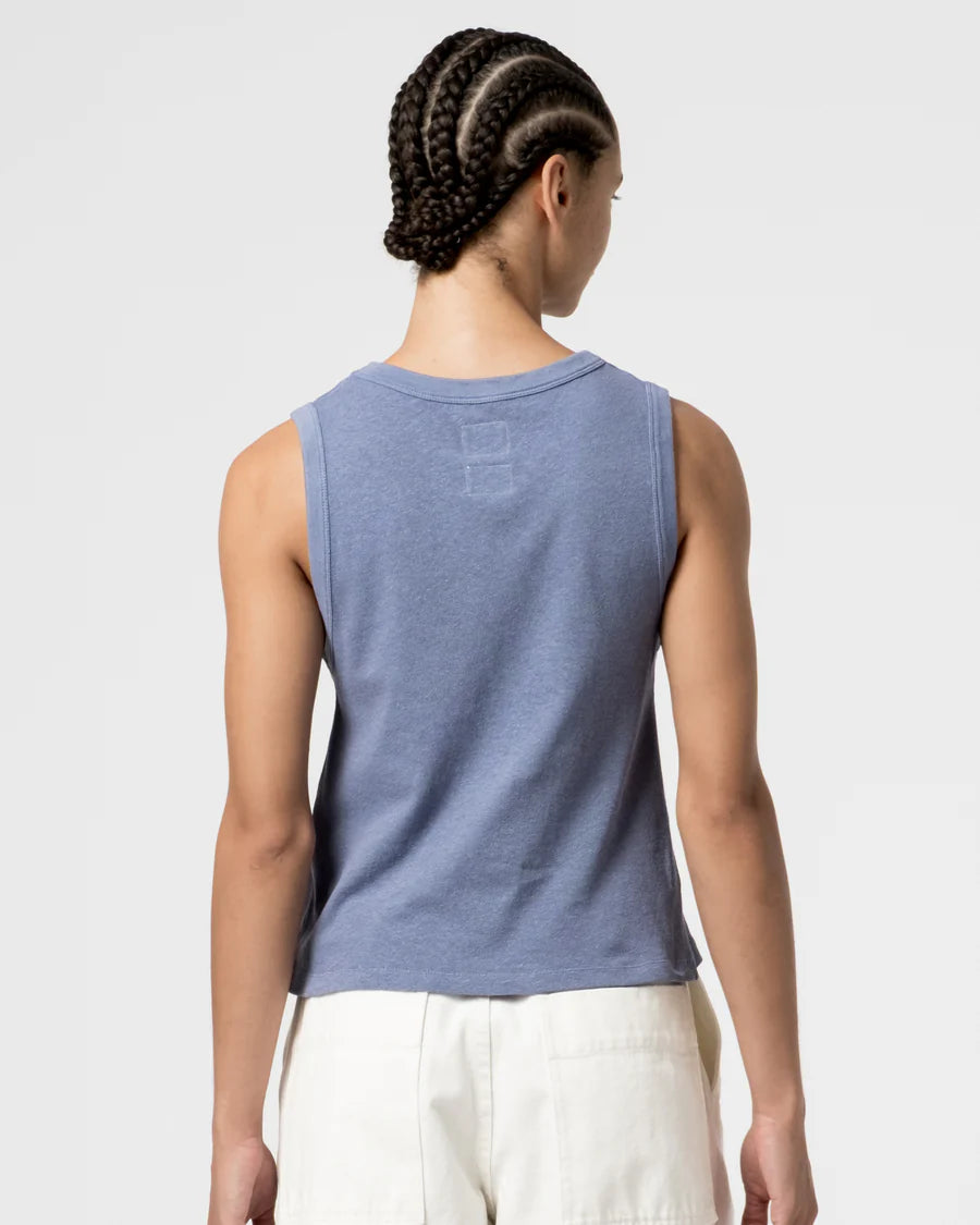 Johnny Top - Cotton Hemp - Riviera Blue