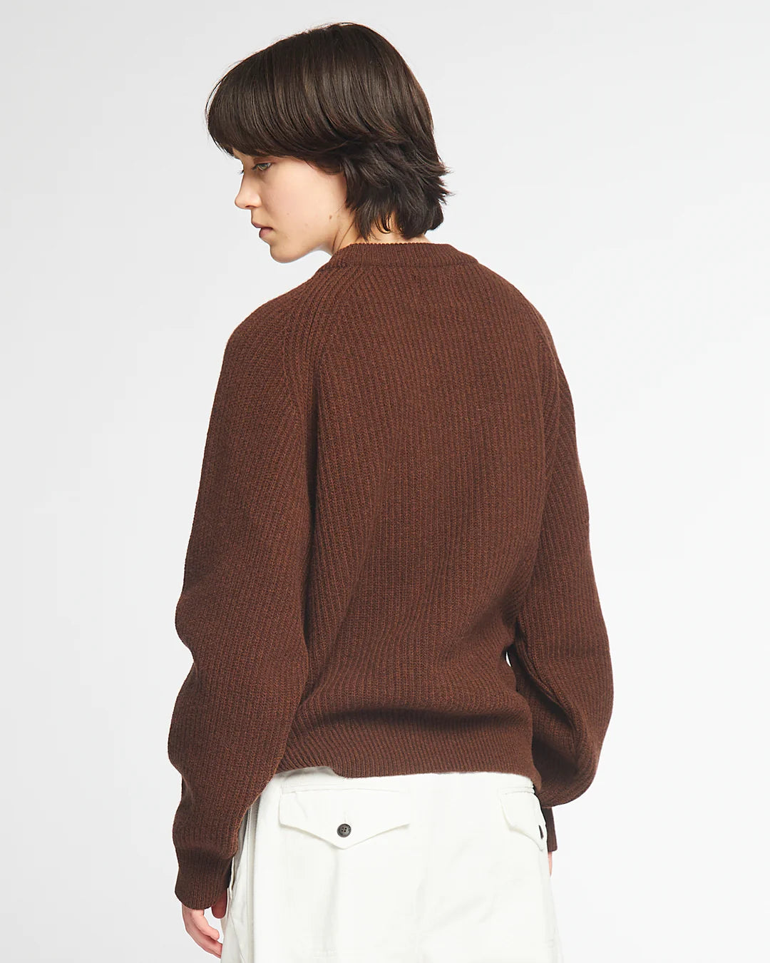 Crew Neck Sweater - Bison