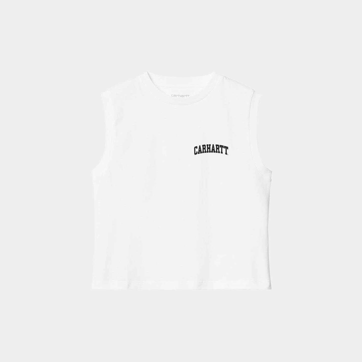 W' University Script A-Shirt - White/Black