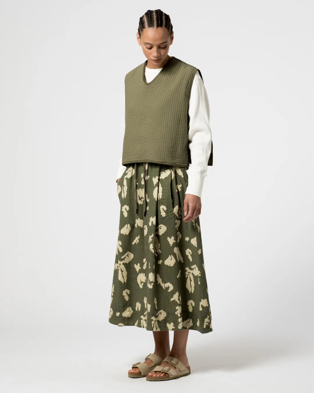 Vee Vest - Armour Cotton - Litchen