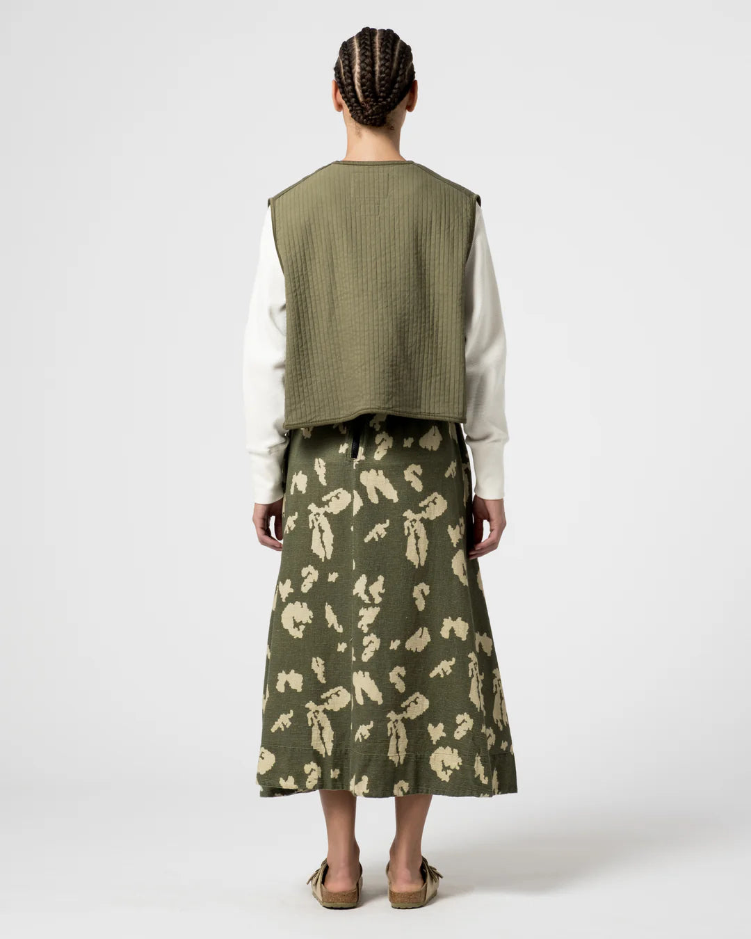 Vee Vest - Armour Cotton - Litchen