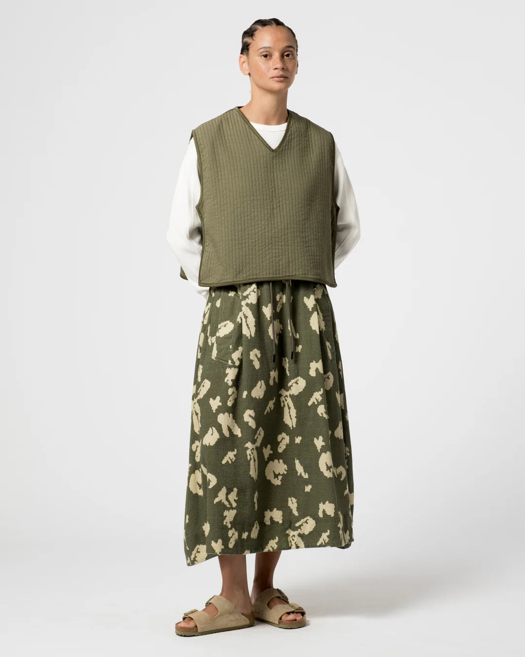 Vee Vest - Armour Cotton - Litchen
