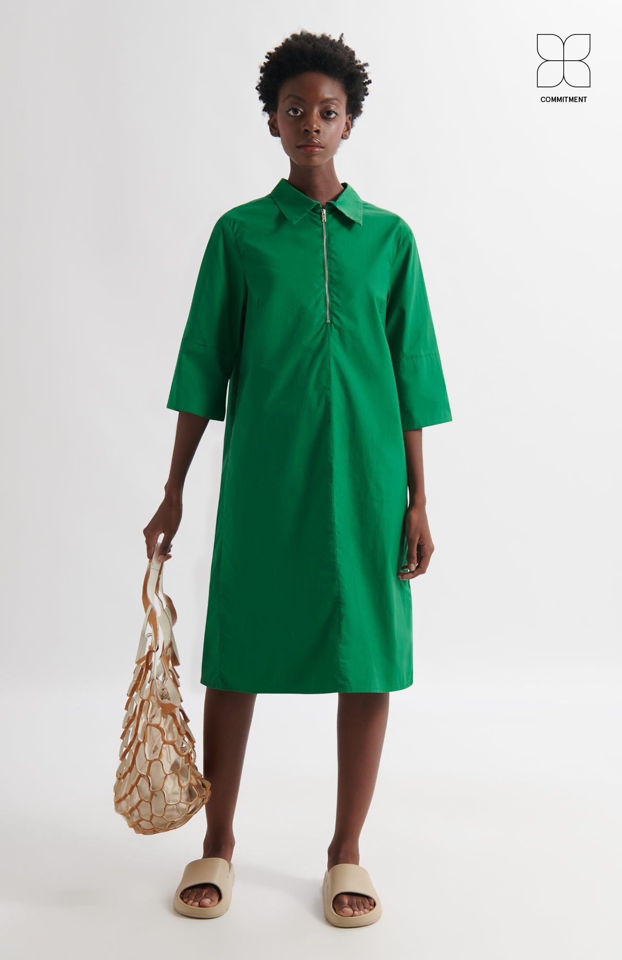 Garai Dress - Green