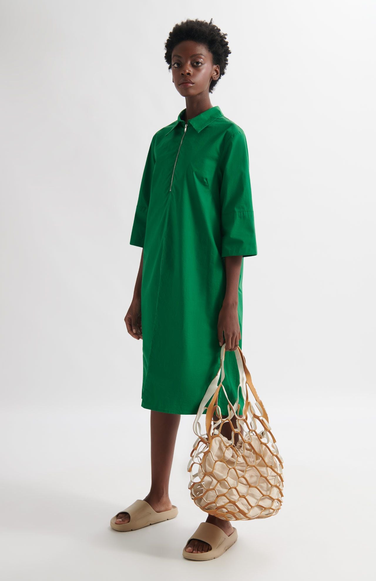 Garai Dress - Green