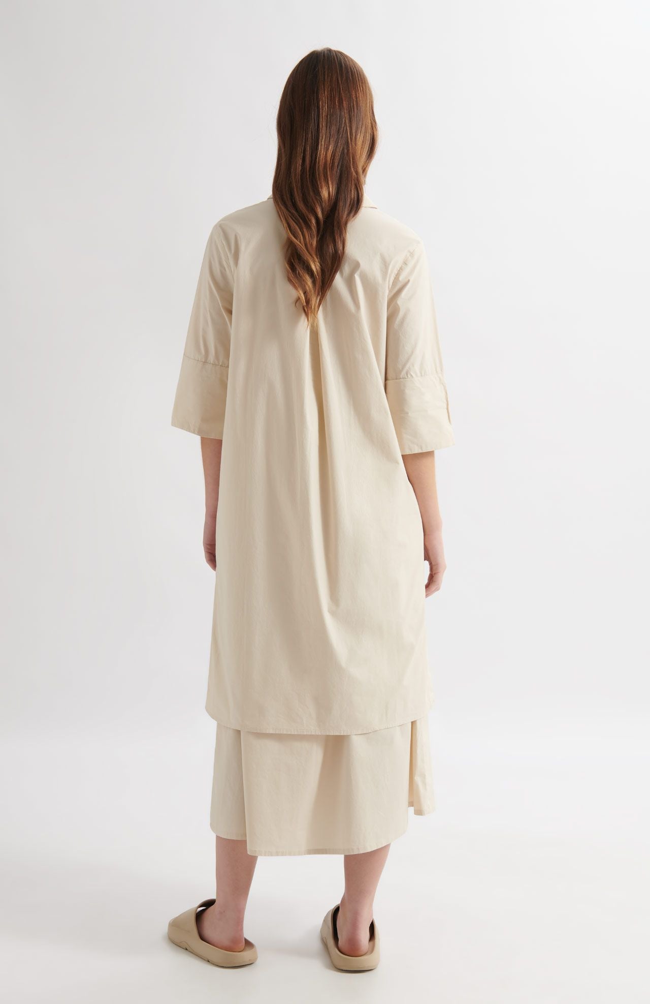 Garai Dress - Creme