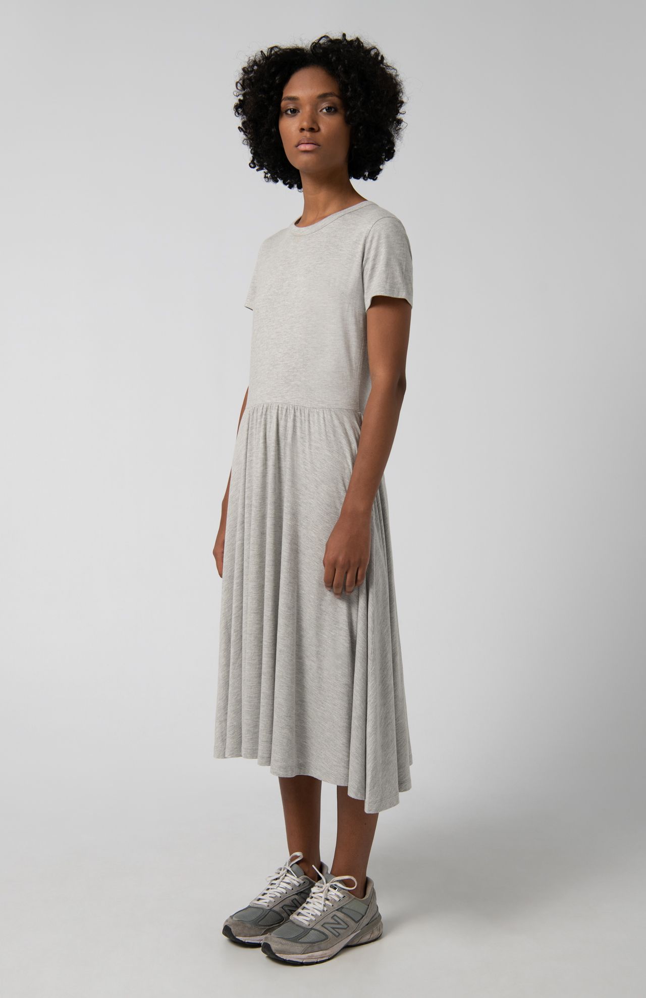 Loreak - Paige Dress - Light Grey Vigore