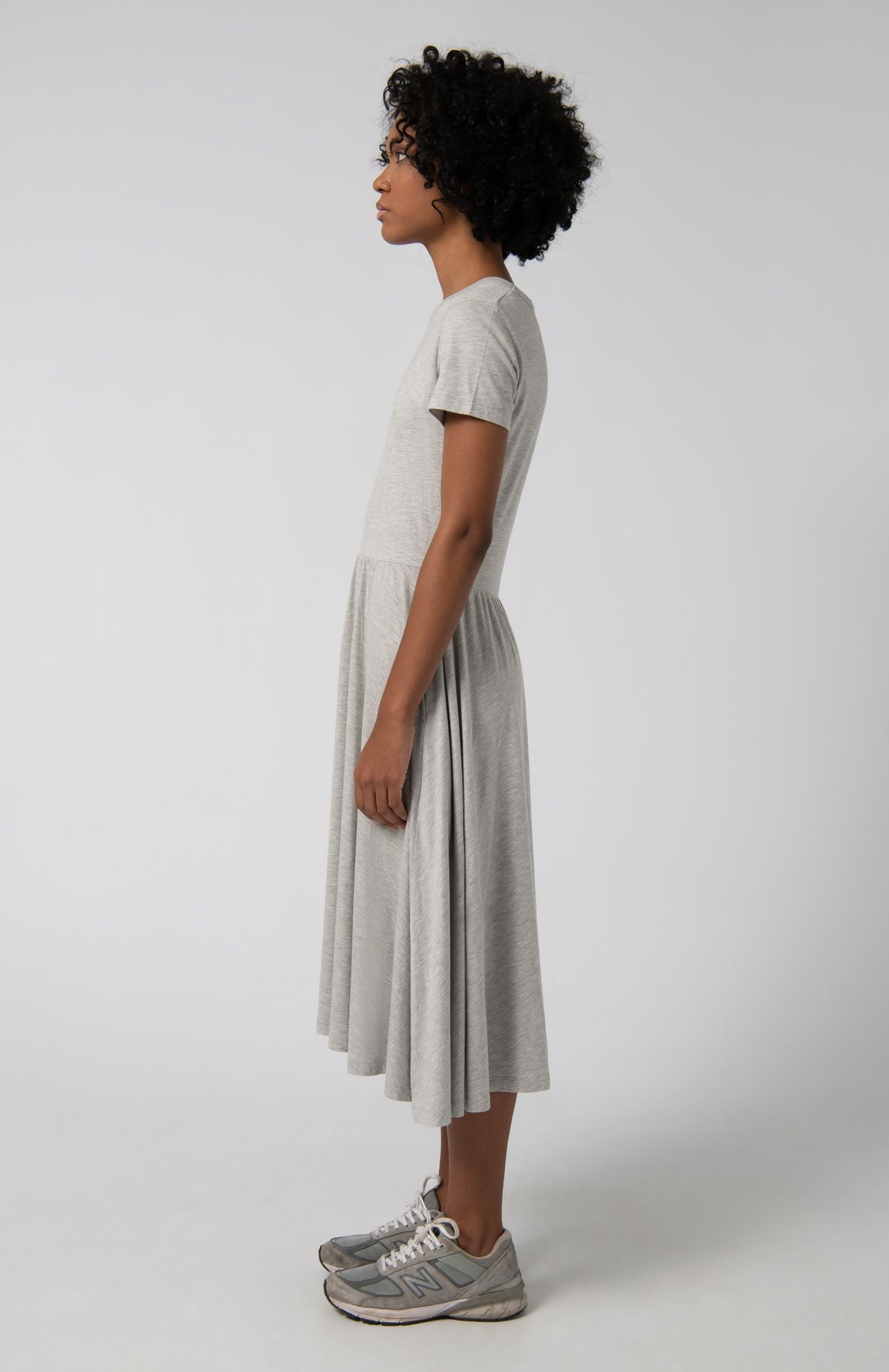 Loreak - Paige Dress - Light Grey Vigore