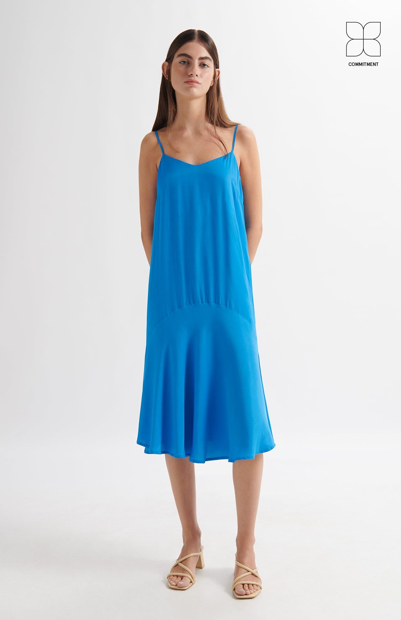 Daria Dress - Blue