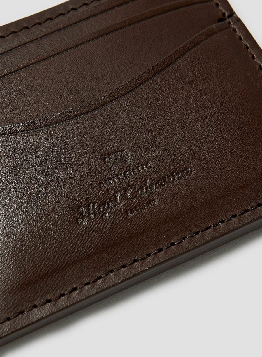 Leather Card Case - Dark Brown